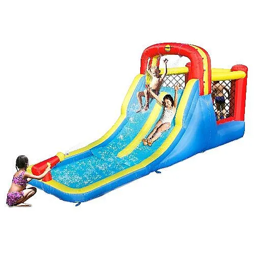 מיני פארק מים עם שתי מגלשות דגם 9185