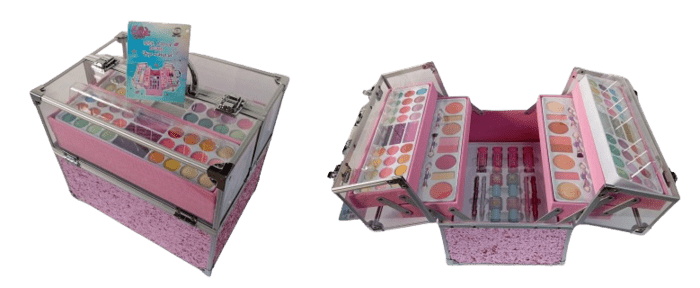 מזוודת איפור ענקית ברשיון משרד הבריאות