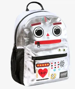 תיק גן אריאל רובוט כסף 90609