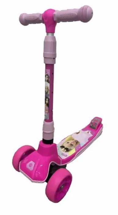 קורקינט 3 גלגלים הפוך מקצועי מתקפל ברבי.