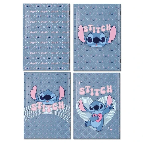 מארז 5 מחברות 40 דף 10 שורות לילו וסטיץ