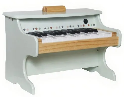 פסנתר אלקטרוני לילדים מעץ מלא 25 מקשים IQ BABY