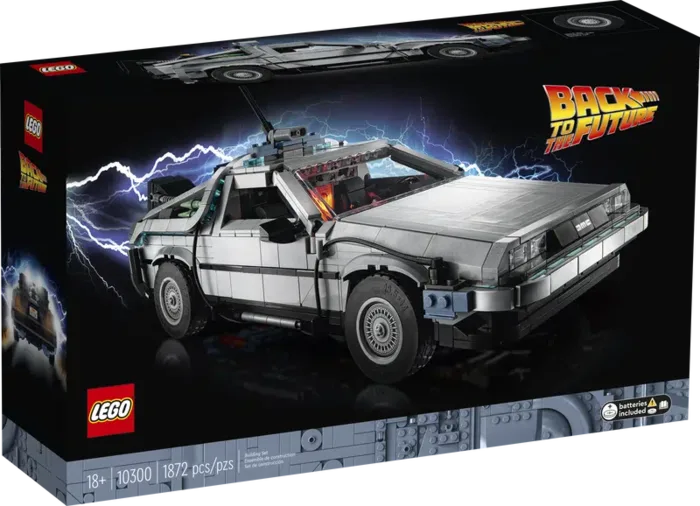 לגו Icons דלוריאן – בחזרה לעתיד (10300)