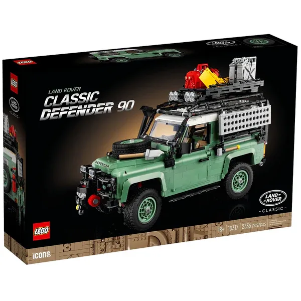 לגו אייקון אקספרט לנד רובר קלאסי דיפנדר 90 10317 - Lego