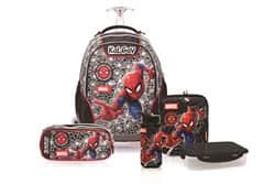 סט שחור Schoolbag Spiderman  92427-1