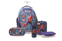 תיק קל גב ספיידרמן + עגלה  92428