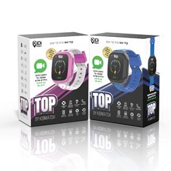 שעון חכם לילד 4G - שיחות וידאו + החלפת מסכי בית - צבע כחול - קידי ווטש