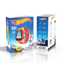 שעון טלפון חכם לילד 4G - שיחות וידאו + החלפת מסכי בית - קידי ווטש - דגם הווט נילס