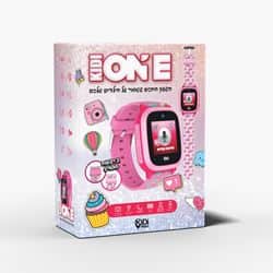 שעון חכם קידי ווטש - דגם ONE ורוד