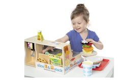 דוכן כריכים עשוי עץ מבית מליסה ודאג Melissa And Doug