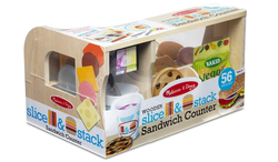 דוכן כריכים עשוי עץ מבית מליסה ודאג Melissa And Doug