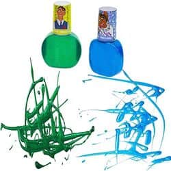 סט לק ציפורניים מנצנץ ואטום לא רעיל של Disney Encanto לבנות, 18 יחידות