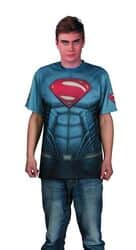 תחפושת לגברים - חולצת גלימה סופרמן