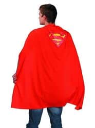 תחפושת לגברים - חולצת גלימה סופרמן - חלקה