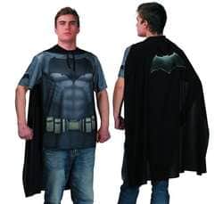 תחפושת לגברים - חולצת גלימה באטמן