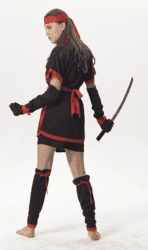 תחפושת לנשים - נערת הנינג'ה