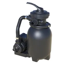 משאבה עם מסנן חול 1400 MUSTANG כלל צמר מוסטנג