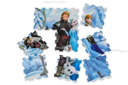 משטח פעילות - פאזל 9 חלקים פרוזן דיסני