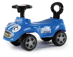 בימבה עם צופר ואפקטים קוליים בעברית לילדים - רכב משטרה I am Toys