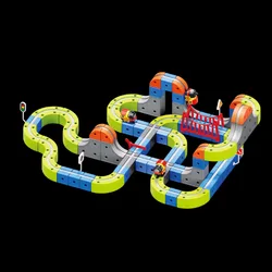 מסלול מרוצים מגנטי להרכבה 70 חלקים פליימגאר