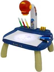 שולחן עם מקרן שקופיות סוניק הקיפוד