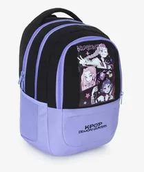 תיק+קלמר Kpop Purple Black דגם 93819