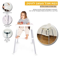 כיסא האוכל המעוצב לתינוק מבית I AM TOYS