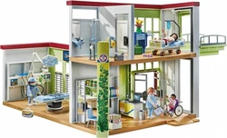ערכת Playmobil City Life – בית חולים מודרני (71615) מציעה עולם שלם של הצלת חיים, טיפול וחמלה, ומאפשרת לילדים להיכנס לנעליהם של רופאים, אחיות ומטופלים במבנה רפואי מתקדם ומאובזר.