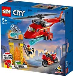 לגו סיטי - מסוק חילוץ של מכבי האש 60281