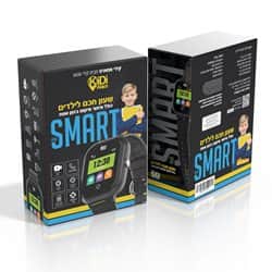 שעון טלפון חכם קידי ווטש KIDI SMART שחור