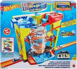 מסלול שטיפת מכוניות -Hot Wheels Stunt & Splash Car Wash