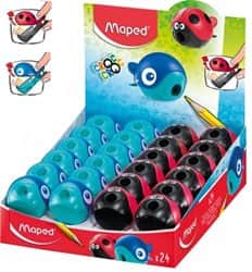 מחדד חיפושית /כריש עם מיכל