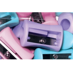 מחדד 1/8 BOOGY צבעוני אריזת חסכון 