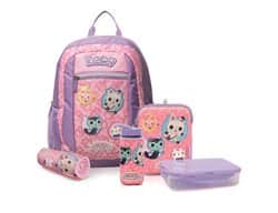 קל גב מארז גן גילי - בית הבובות של גבי תכלת/ורוד בהיר 785172