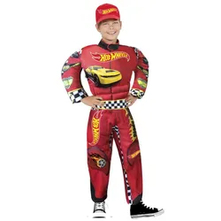 תחפושת נהג מירוצים הוטווילס אדום לבנים שושי זוהר