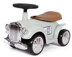 בימבה Class VI רטרו בעיצוב וינטג' עם גלגלי EVA שקטים, צופר ותא אחסון - ירוק פיסטוק I am Toys