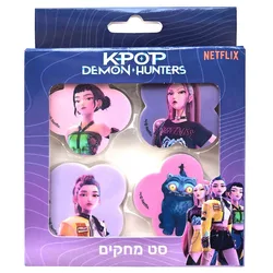 סט 4מחקים צורניים קיי פופ 255595