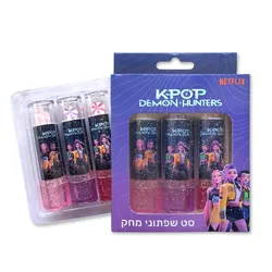 סט 3שפתוני מחק קיי פופ 255642