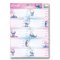 מדבקות למחברת (3) לילו וסטיץ 255871