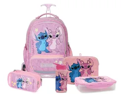 מארז קל גב לכיתה א' דגם סטיץ תיק לבית ספר 93623