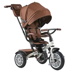 תלת אופן מפואר 6 ב 1 דגם בנטלי Bentley - חום EastLim