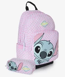 תיק+קלמר Stitch Checkers דגם 93816