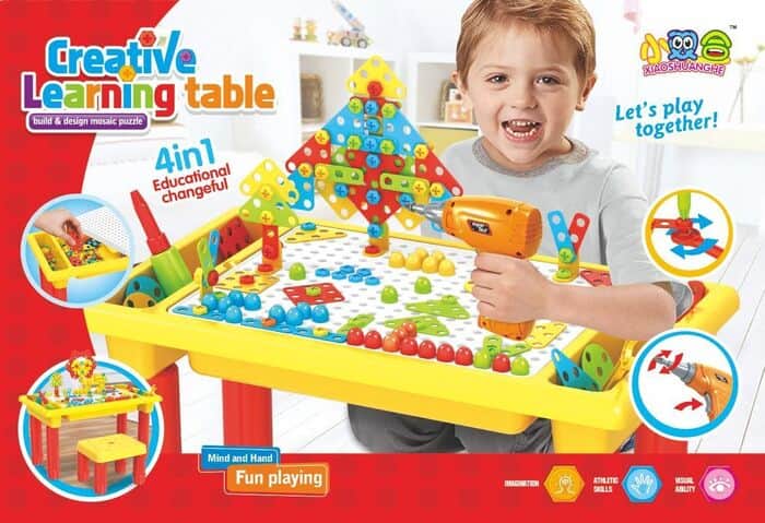 משחק המברגה שולחני 263 חלקים