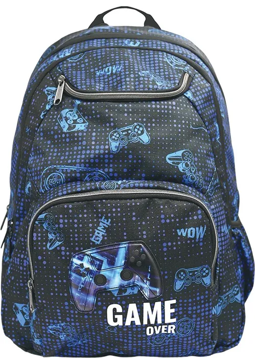 תיק אורטופדי+קלמר S.B.S דגם גיימר כחול 307530