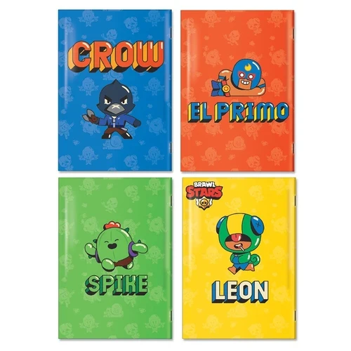 מארז 5 מחברות 40 דף חשבון בראול סטארס - brawl stars