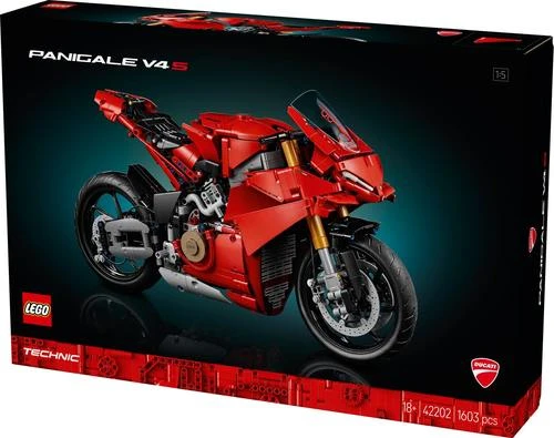 לגו טכני אופנוע דוקאטי Panigale V4 S 42202