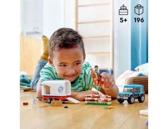 לגו סיטי – קרון להובלת סוסים 60327