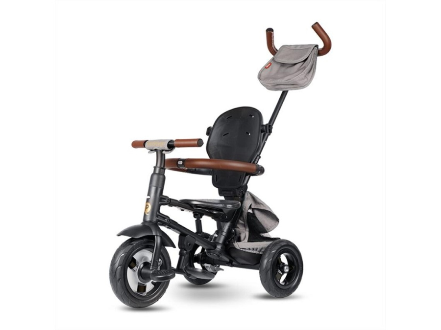 תלת אופן מתקפל RITO DELUXE ריטו דלוקס לפעוטות עם ידית הורים | יוקרתי אפור