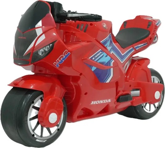 בימבה אופנוע הונדה לילדים (Honda Licensed) – עם גלגלים רחבים במיוחד ליציבות מרבית, אפקטים קוליים ומנגינות